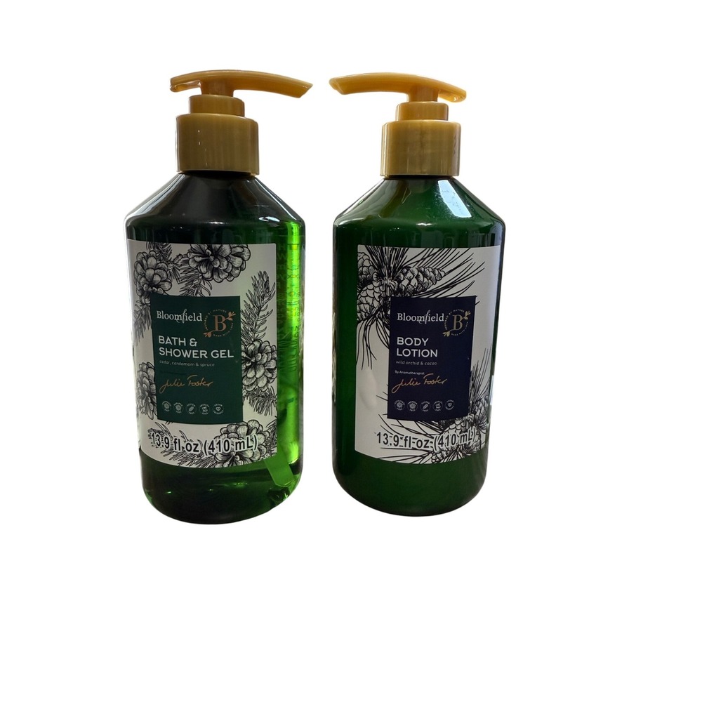 Bloomfield Bath & Shower Gel + Body Lotion Set – Julie Foster Collection‎